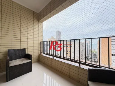 Apartamento com 3 Quartos para alugar, 150m² no Aparecida, Santos