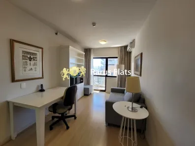 Flat com 1 Quarto para alugar, 36m² no Itaim Bibi, São Paulo