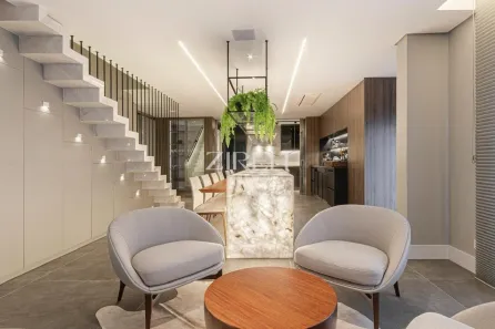 Cobertura com 2 Quartos para alugar, 177m² no Cabral, Curitiba