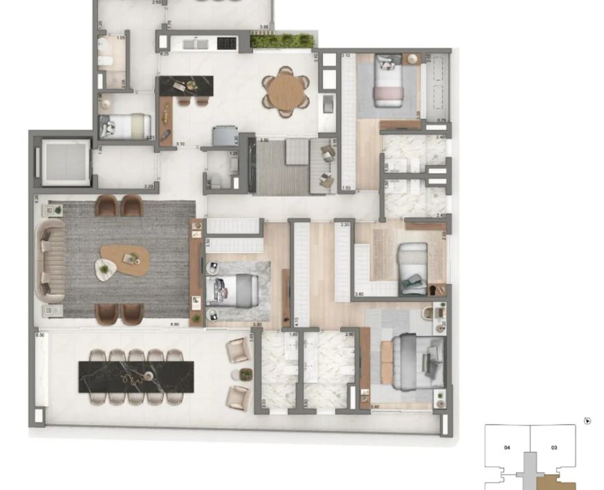 CASA SENSES no Cidade Monções, São Paulo