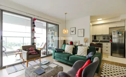 Apartamento com 2 Quartos para alugar, 69m² no Santo Amaro, São Paulo