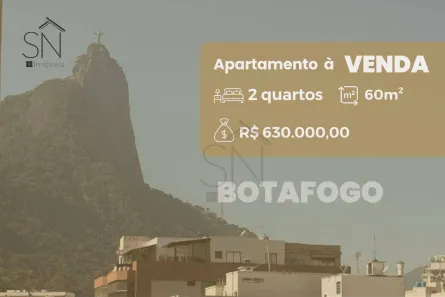 Apartamento com 2 Quartos à venda, 60m² no Botafogo, Rio de Janeiro