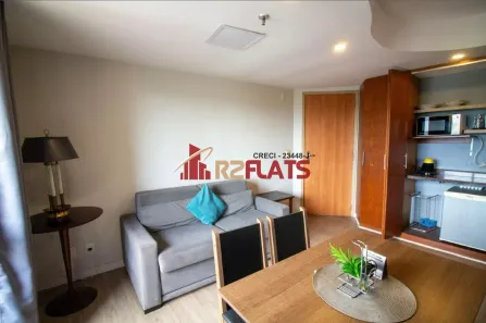 Flat com 1 Quarto para alugar, 30m² no Brooklin Paulista, São Paulo