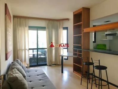 Flat com 1 Quarto para alugar, 45m² no Itaim Bibi, São Paulo