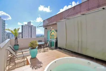 Cobertura com 2 Quartos para alugar, 110m² no Belvedere, Belo Horizonte