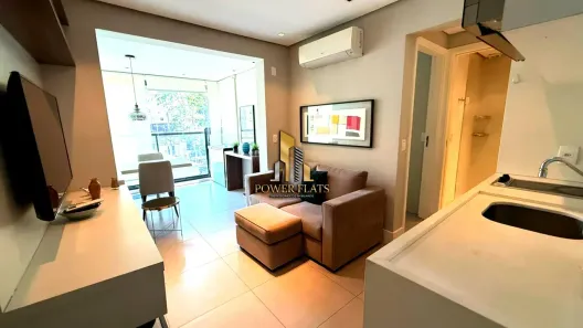Apartamento com 1 Quarto para alugar, 40m² no Jardim Paulista, São Paulo