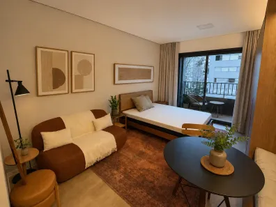 Apartamento com 1 Quarto para alugar, 30m² no Paraíso, São Paulo