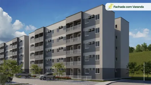 Apartamento com 2 Quartos à venda, 41m² no Estação Nova, Camaragibe