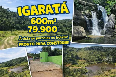 Lote/Terreno à venda, 600m² no Centro, Igaratá