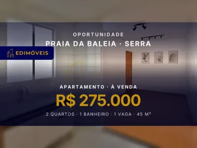 Apartamento com 2 Quartos à venda, 45m² no Praia da Baleia, Serra