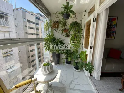 Apartamento com 3 Quartos à venda, 111m² no Aparecida, Santos