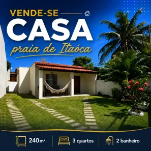 Casa com 3 Quartos à venda, 150m² no Joacima, Itapemirim