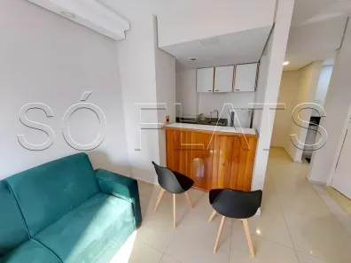 Flat com 1 Quarto à venda, 38m² no Moema, São Paulo