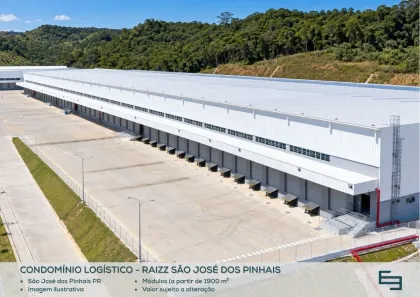 Galpão/Depósito/Armazém para alugar, 1421m² no Arujá, São José dos Pinhais