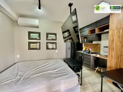 Apartamento com 1 Quarto para alugar, 25m² no Vila Firmiano Pinto, São Paulo