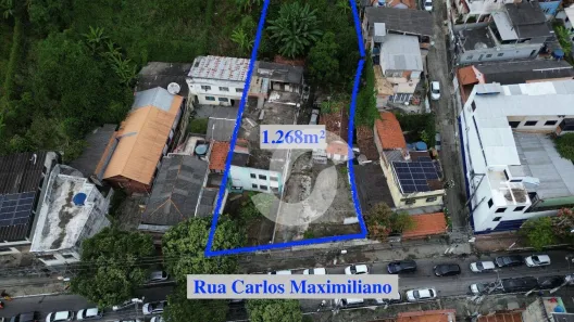 Lote/Terreno à venda, 1268m² no Fonseca, Niterói
