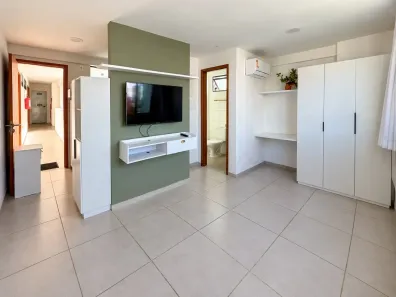 Apartamento com 1 Quarto para alugar, 33m² no Boa Viagem, Recife