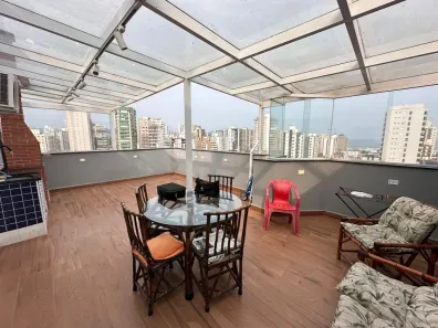 Cobertura com 2 Quartos à venda, 107m² no Guilhermina, Praia Grande
