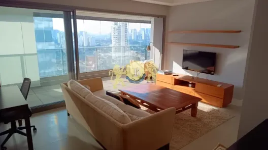 Flat com 2 Quartos para alugar, 84m² no Brooklin Paulista, São Paulo