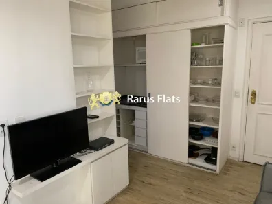 Flat com 1 Quarto para alugar, 35m² no Jardim Paulistano, São Paulo