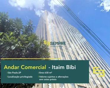 Imóvel Comercial para alugar, 638m² no Itaim Bibi, São Paulo
