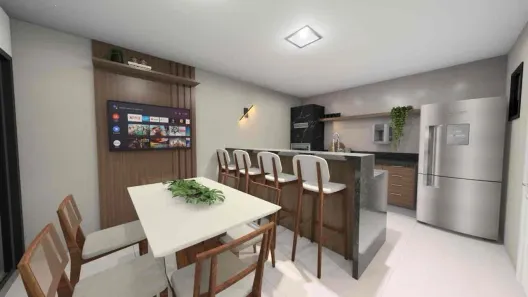 Casa com 3 Quartos à venda, 90m² no Parque Tarcisio Miranda, Campos dos Goytacazes