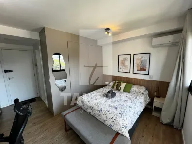 Apartamento com 1 Quarto para alugar, 25m² no Indianópolis, São Paulo