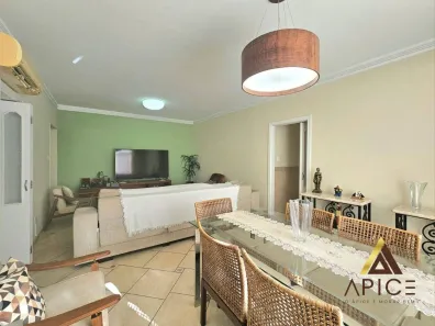 Apartamento com 3 Quartos para venda ou aluguel, 136m² no Ponta da Praia, Santos