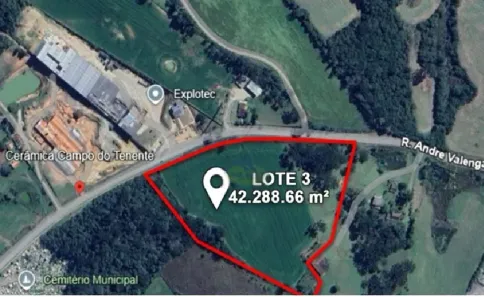Lote/Terreno à venda, 10m² no Parque Industrial, Campo do Tenente