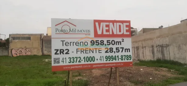 Lote/Terreno à venda, 958m² no Alto Tarumã, Pinhais