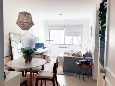 Flat com 1 Quarto à venda, 40m² no Indianópolis, São Paulo