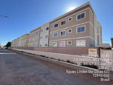 Apartamento com 2 Quartos à venda, 45m² no Mansões Pôr do Sol, Águas Lindas de Goiás