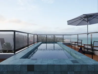 Apartamento com 1 Quarto à venda, 32m² no Cabo Branco, João Pessoa