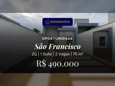 Casa com 2 Quartos à venda, 75m² no São Francisco, Serra