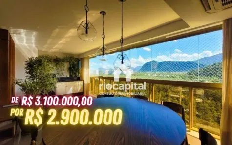 Apartamento com 4 Quartos à venda, 217m² no Barra da Tijuca, Rio de Janeiro