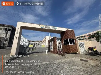 Apartamento com 2 Quartos à venda, 10m² no Dois Carneiros, Jaboatão dos Guararapes