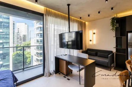 Apartamento com 1 Quarto para alugar, 34m² no Vila Olímpia, São Paulo