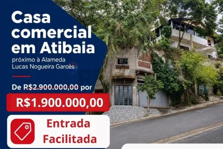 Imóvel Comercial à venda, 357m² no Jardim Pacaembu, Atibaia