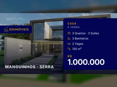 Casa com 3 Quartos à venda, 130m² no Manguinhos, Serra