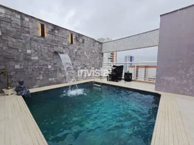 Cobertura com 4 Quartos à venda, 245m² no Boqueirão, Santos