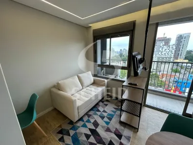 Apartamento com 1 Quarto à venda, 37m² no Santo Amaro, São Paulo