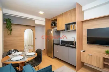 Apartamento com 1 Quarto à venda, 30m² no Centro, Curitiba