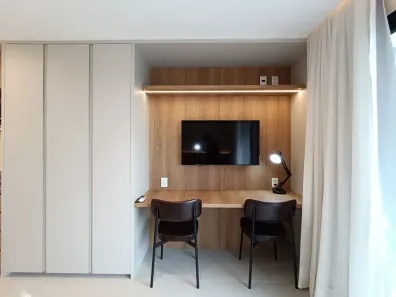 Apartamento com 1 Quarto para alugar, 28m² no Pinheiros, São Paulo
