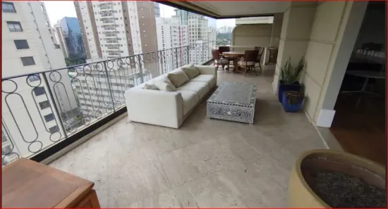 Apartamento com 5 Quartos para alugar, 512m² no Vila Nova Conceição, São Paulo