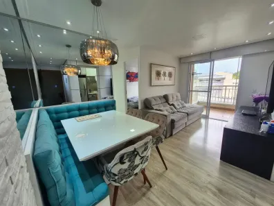 Apartamento com 3 Quartos à venda, 73m² no Jardim Henriqueta, Taboão da Serra