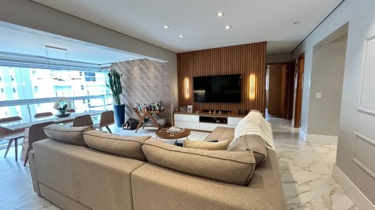 Apartamento com 3 Quartos à venda, 132m² no Ponta da Praia, Santos
