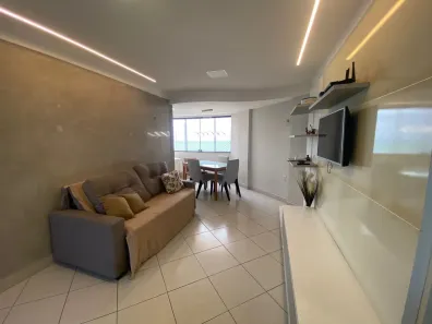 Apartamento com 2 Quartos para alugar, 54m² no Ponta Negra, Natal