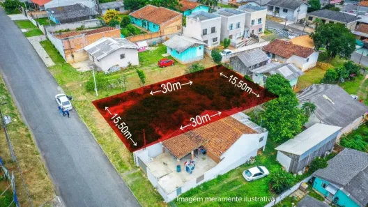 Lote/Terreno à venda, 465m² no Jardim das Palmeiras, Campo Largo