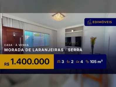 Casa com 3 Quartos à venda, 105m² no Morada de Laranjeiras, Serra