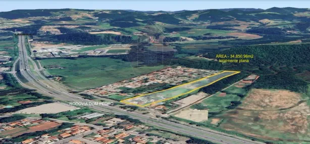 Lote/Terreno à venda, 34850m² no Guaxinduva, Atibaia